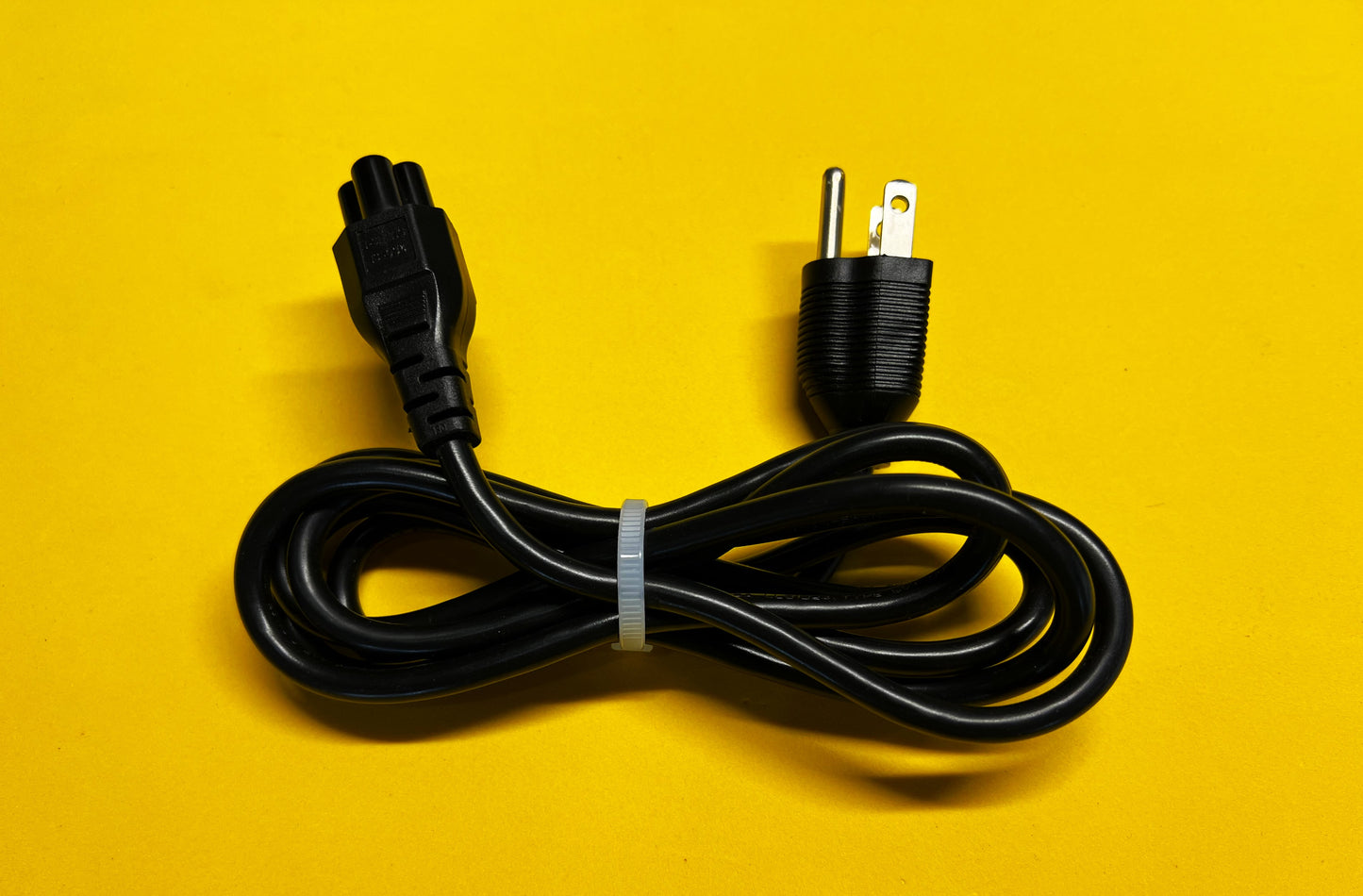Power Supply Cord 3W Black Clover Brick Supply 6'. #10107