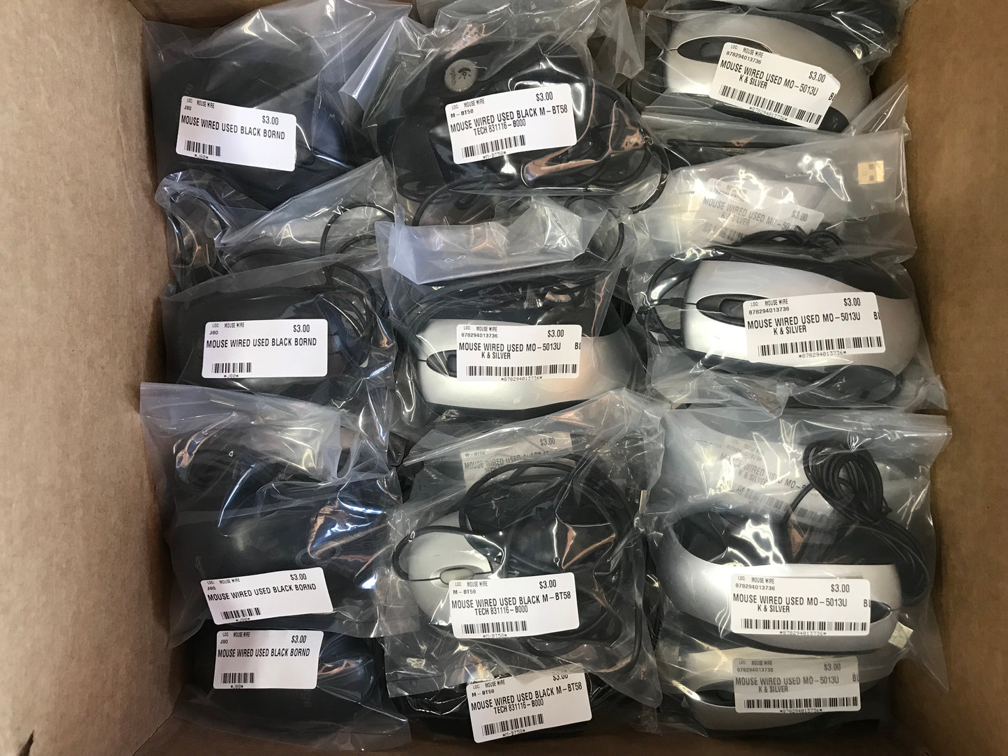 Mouse - USB Computer Mouse (USED) #M-BT58